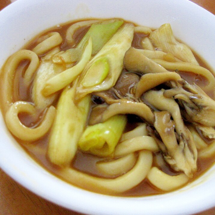 残ったカレーで簡単節約☆カレーうどん♪